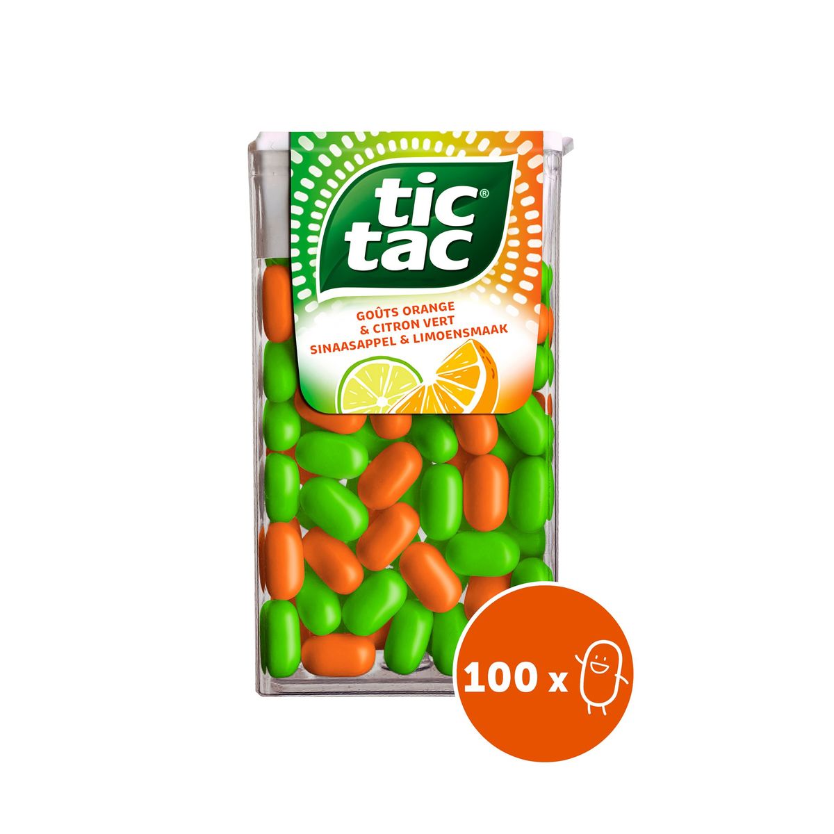 Tic Tac - Bonbons Tic Tac goût menthe (49g) commandez en ligne avec Flink !