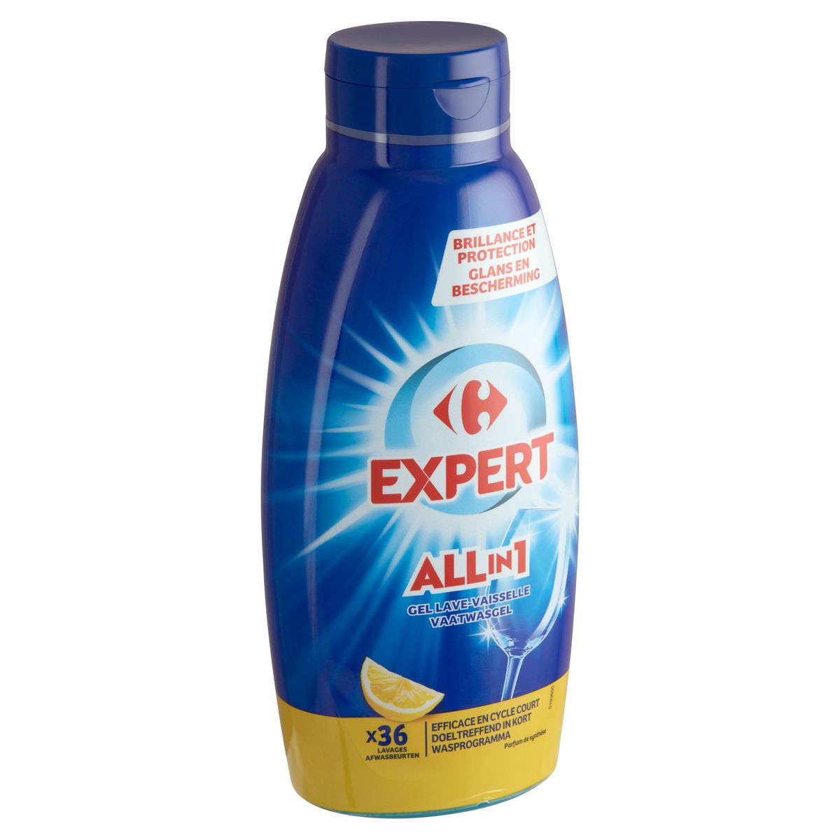 Carrefour Expert All in 1 Gel Lave-Vaisselle 720 ml 36 Lavages