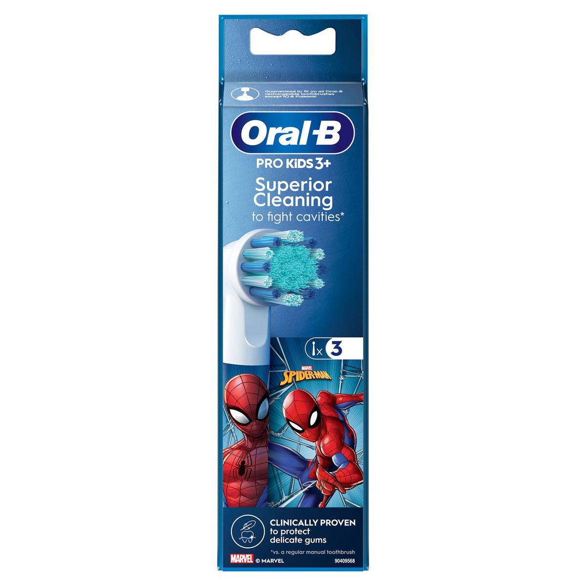 Oral-B Pro Kids Brossettes, 3 Unités