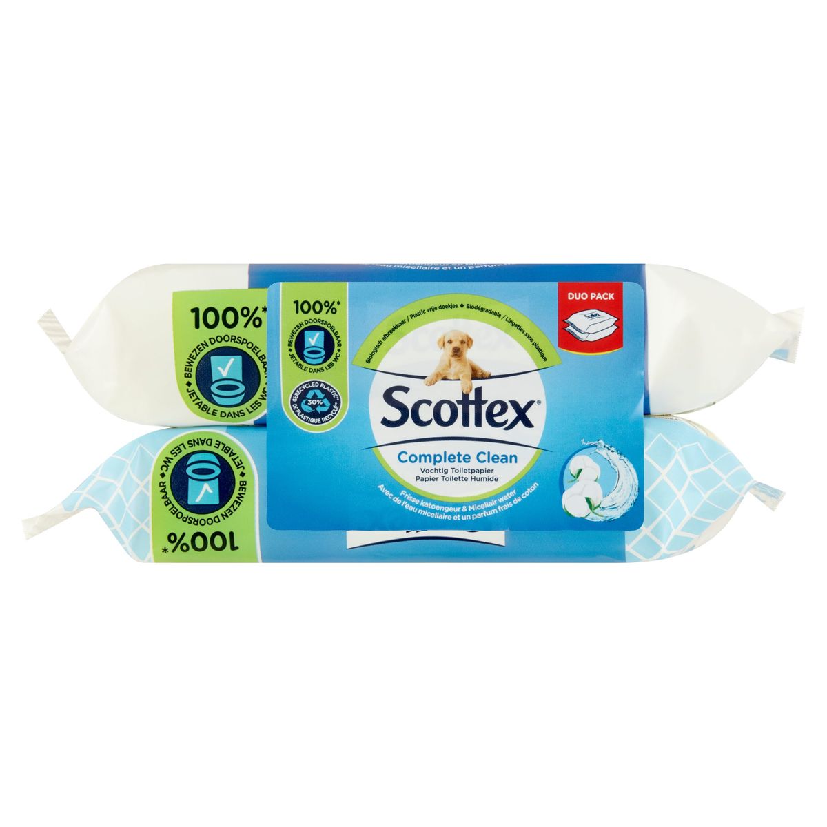 Scottex, Papier toilette, Humide, Complete Clean, 84 pc