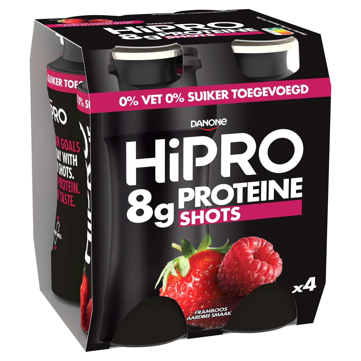 HiPRO à boire saveur fraise-framboise : infos, avis et meilleur prix.  Boissons.