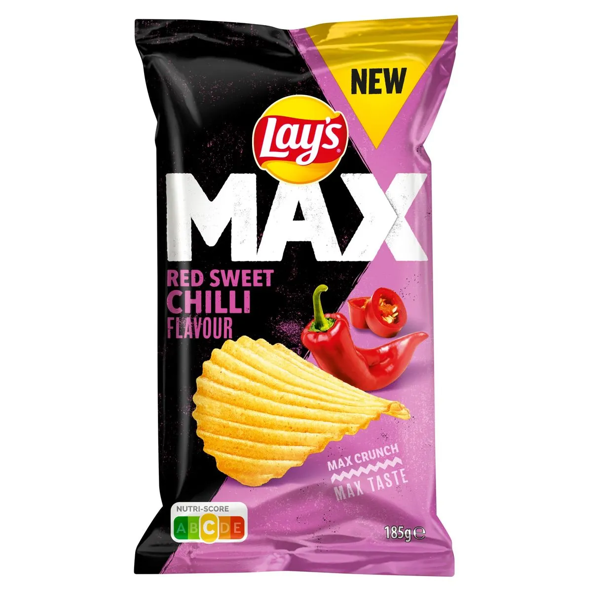 Max Red Sweet Chilli Chips 185 gr | Carrefour België