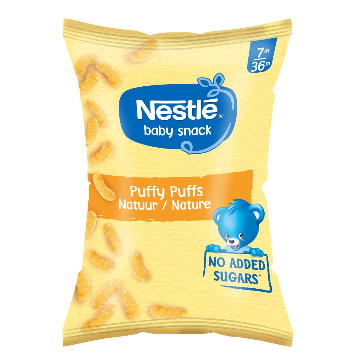Nestlé Baby Snack Puffy Puffs Nature dès 7mois  (28g)