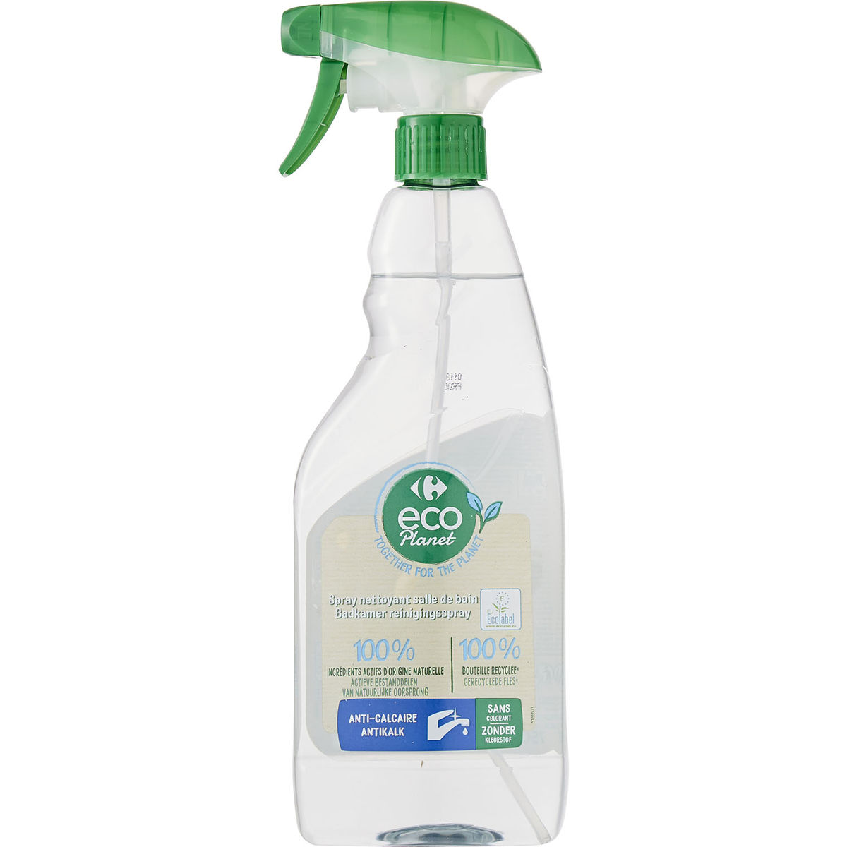Carrefour Eco Planet Spray Nettoyant Salle de Bain 750 ml