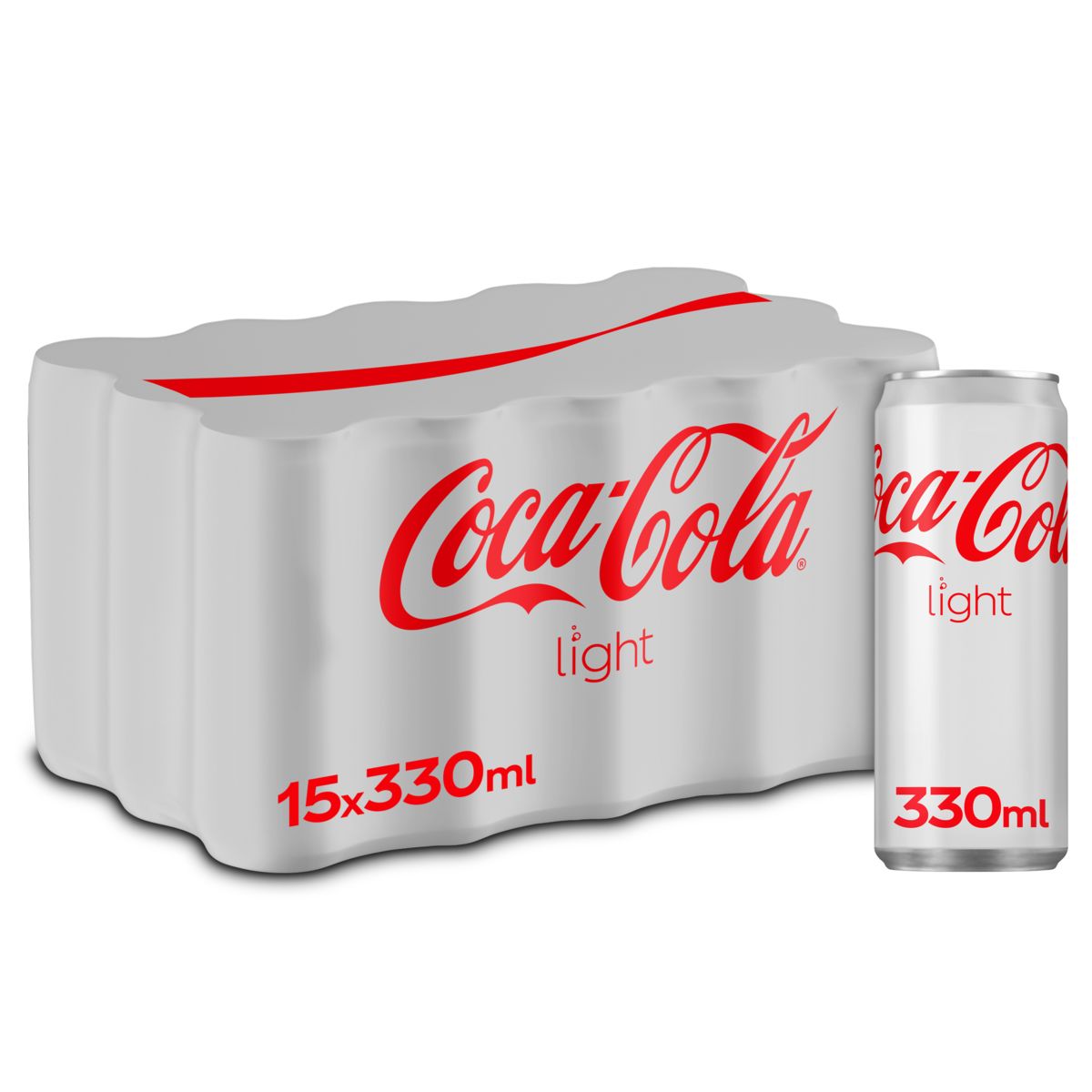 Coca-Cola Light Coke Soft drink Canette 15 x 330 ml