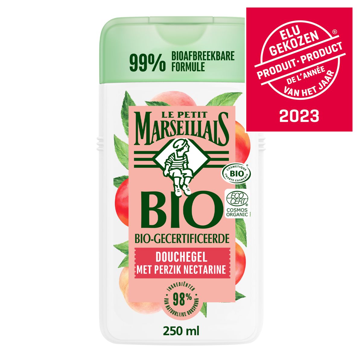 Le Petit Marseillais Bio Pêche & Nectarine Gel Douche 250 ml