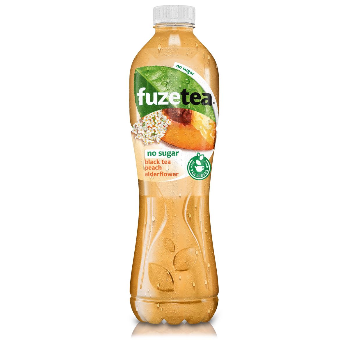 Fuze Tea Black Tea Peach Elderflower No Sugar Pet 1.25L 1x | Carrefour Site