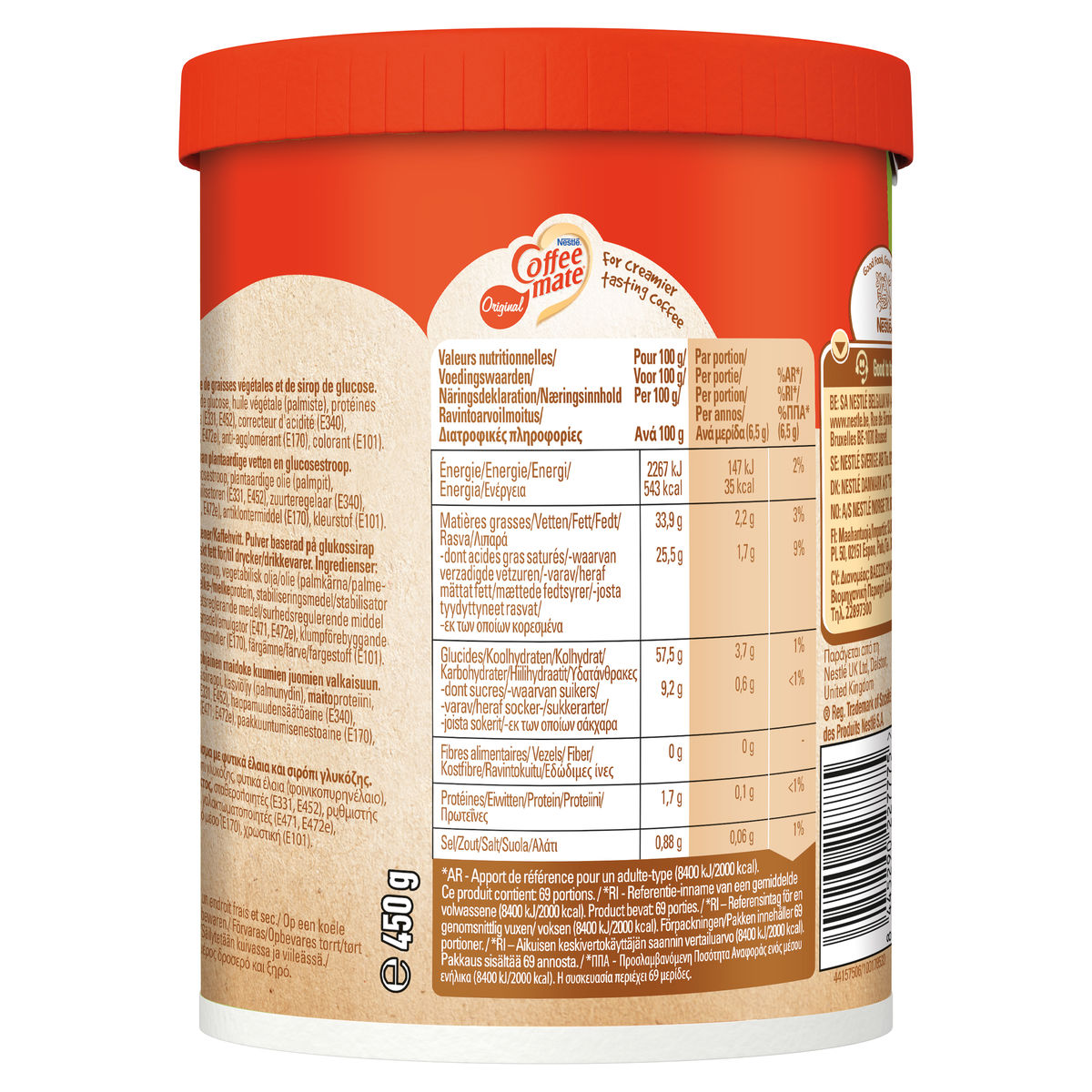 Nestlé Coffee Mate Original 450 g XI