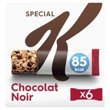 Kellogg's Special K Chocolat Noir avec des Céréales Complètes 6x21.5 g