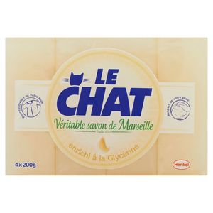 Le Chat Glycerine Savon 4 X 0 G Carrefour Site