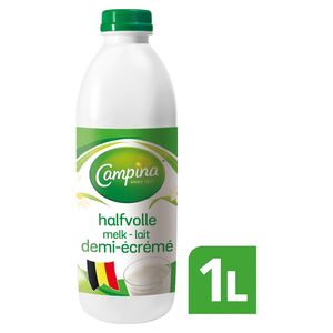 Lait frais demi-écrémé - Páturages - 1 l