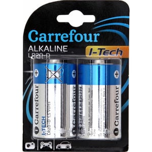 Pile Alcaline A23 I-TECH+ CARREFOUR