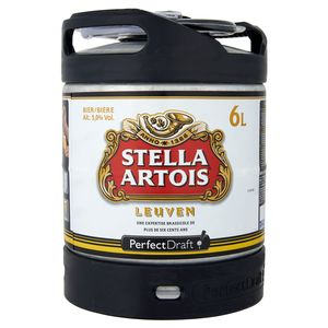 Stella Artois (Fût Perfect Draft - 6L)