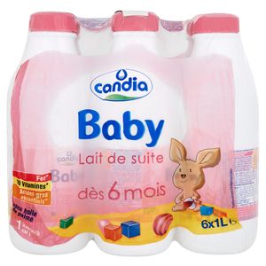 Candia Baby Lait De Suite Des 6 Mois Pack 6x1l Carrefour Site