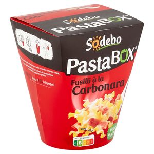 Download Sodebo Pasta Box Fusilli à la Carbonara 300 g | Carrefour Site