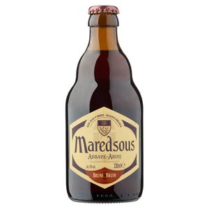 Maredsous Bière Belge d'Abbaye Brune Bouteilles 4 x 330 ml