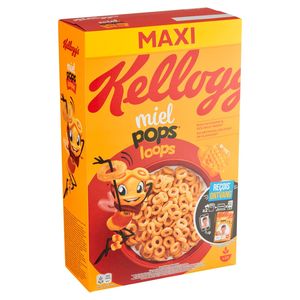 Kellogg S Honey Pops Loops Maxi Pack 600 G Carrefour Site