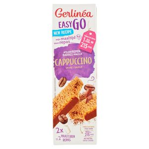 Gerlinea Easy Go Mon Repas Barres Minceur Cappuccino Saveur 2 X 58 G Carrefour Site