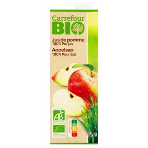 Carrefour Bio Jus De Pomme 100 Pur Jus 1 L Carrefour Site
