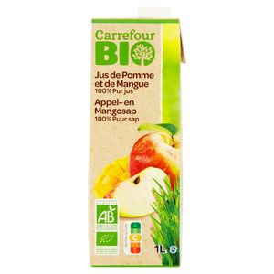 Carrefour Bio Jus De Pomme Et De Mangue 1 L Carrefour Site