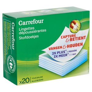 Découvrez, Carrefour Recharge plumeau dépoussiérant 10pcs