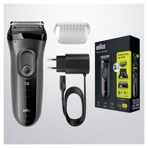Ondenkbaar halfrond Korst Braun Series 3 Shave&Style 3000BT Elektrisch Scheerapparaat, Scheermes Voor  Mannen | Carrefour Site