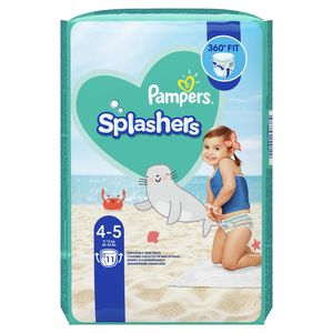 Pampers Splashers T4 5 11 Couches Culottes De Bain Jetables Carrefour Site