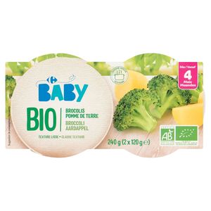 Carrefour Baby Bio Brocolis Pomme De Terre Des 4 Mois 2 X 1 G Carrefour Site