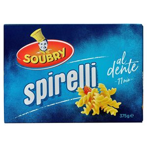 Onderscheiden leveren Bloeien Soubry Pasta Spirelli 375g | Carrefour Site