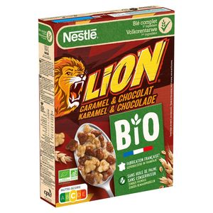 Cereales Lion Bio Caramel Chocolat 400 G Carrefour Site