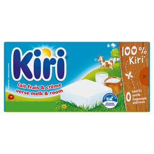 Kiri, Fromage à tartiner, Nature, 8 Portions, 144 gr