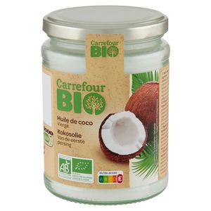 Opname Bespreken pik Carrefour Bio Kokosolie van de Eerste Persing 460 ml | Carrefour Site