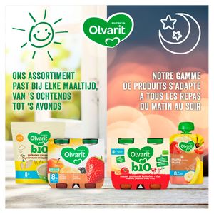 Olvarit Bio Cereales Pour Bebe A Base De Farine De Ble 4 Mois 180g Carrefour Site