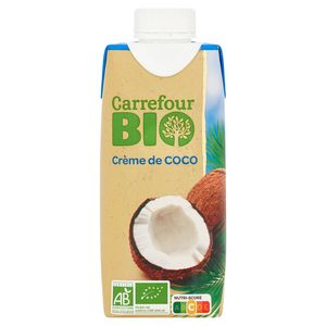 Crème de coco - Carrefour - 330 ml