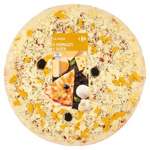 Pizza 4 fromages CARREFOUR CLASSIC' : la pizza de 450g à Prix