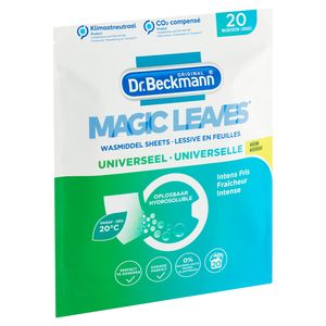 Dr. Beckmann Original Magic Leaves Lessive en Feuilles 20 Lavages