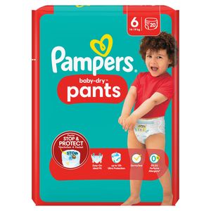 Pampers Baby-Dry Pants Taille 6, 20 Couches-Culottes