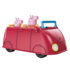 Figurine Voiture rouge familiale PEPPA PIG : la boîte à Prix Carrefour