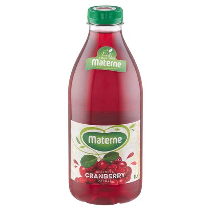 Boisson d'automne au jus de cranberry Materne