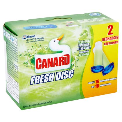 Canard Wc Fresh Disc Marine Nettoyant WC, 90g : : Epicerie