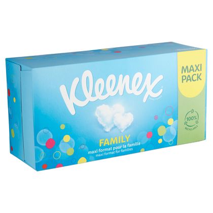Kleenex Original Box Mouchoirs,70 pièces : : Epicerie