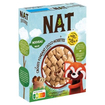 Ontbijtgranen Crousti Fondant Choco Hazelnoot 340g | Carrefour image number 1