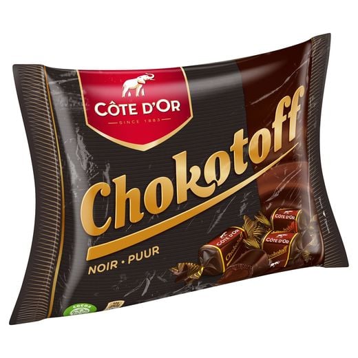 Côte d'Or Chokotoff Pralines Bonbons De Chocolat Noir 500 g Carrefour