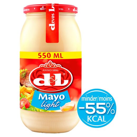 Devos Lemmens Mayo Light met Eieren 550 ml Carrefour Site