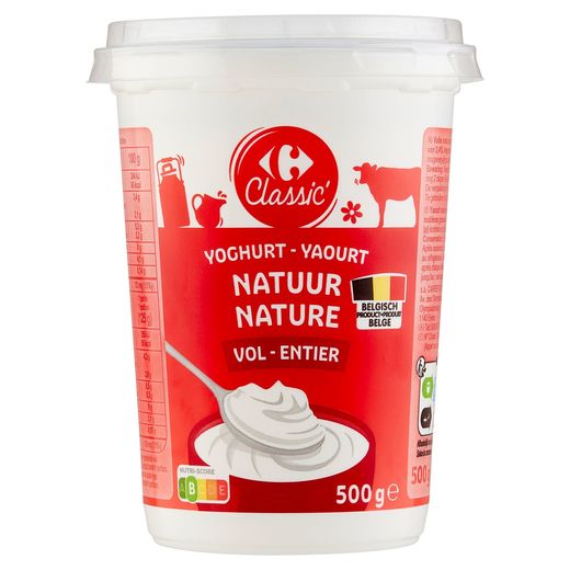Carrefour Yaourt Nature Entier 500 g Carrefour Site