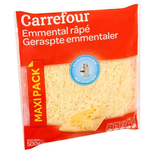 Carrefour Emmental Râpé Maxi Pack 500 G Carrefour Site 
