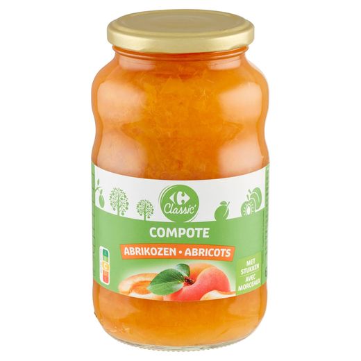 Carrefour Classic' Compote Abrikozen 600 g Carrefour Site
