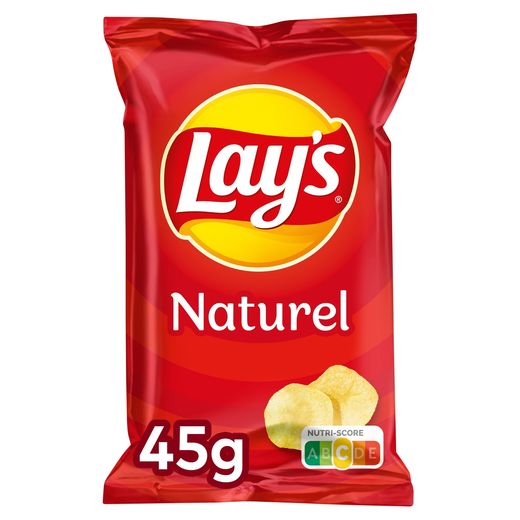 Lay's Naturel Zout 45 gr Carrefour Site