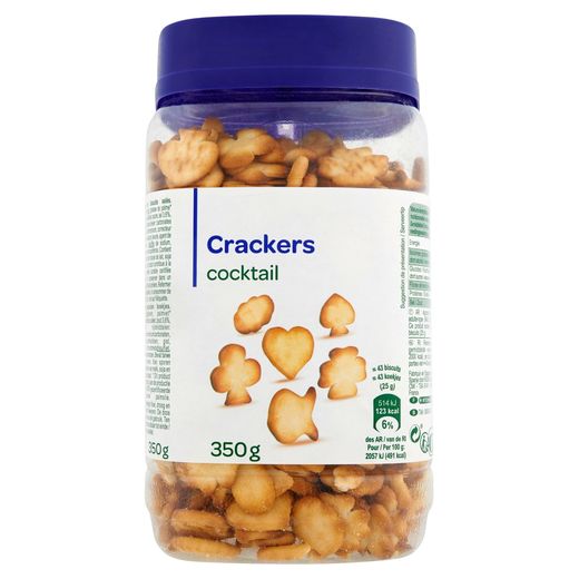 Crackers Cocktail 350 g Carrefour Site
