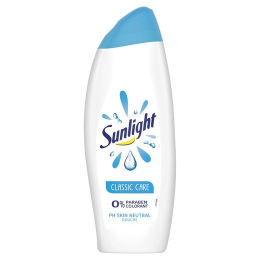 Sunlight Gel douche Classic Care pHneutre pour la peau 500 ml
